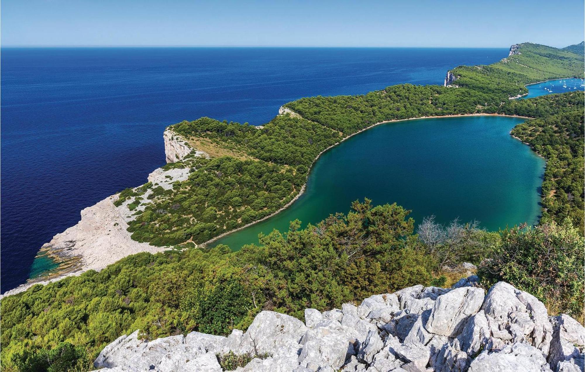 Amazing Home In Kornati With House Sea View Vrulje  Ngoại thất bức ảnh